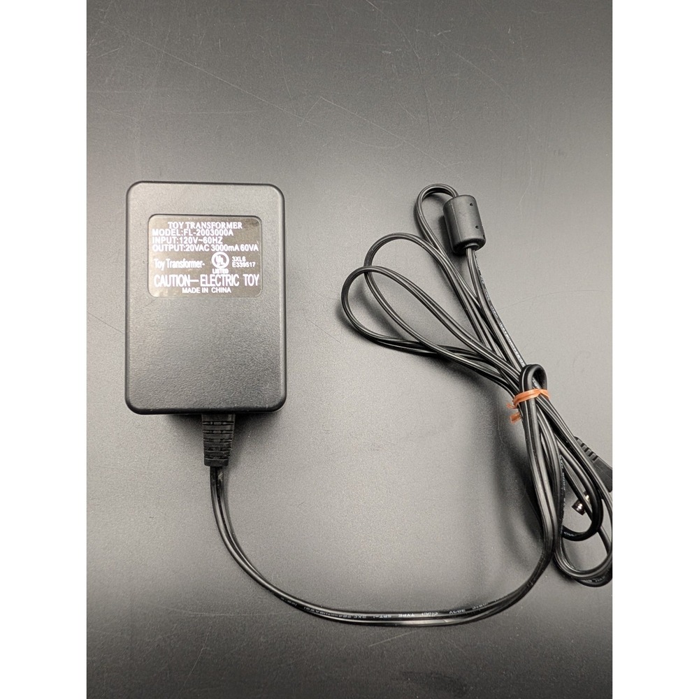 Power Adapter Toy‎ Transformer FL-2003000A 20VAC 3000mA 60VA INPUT 120V-60HZ
